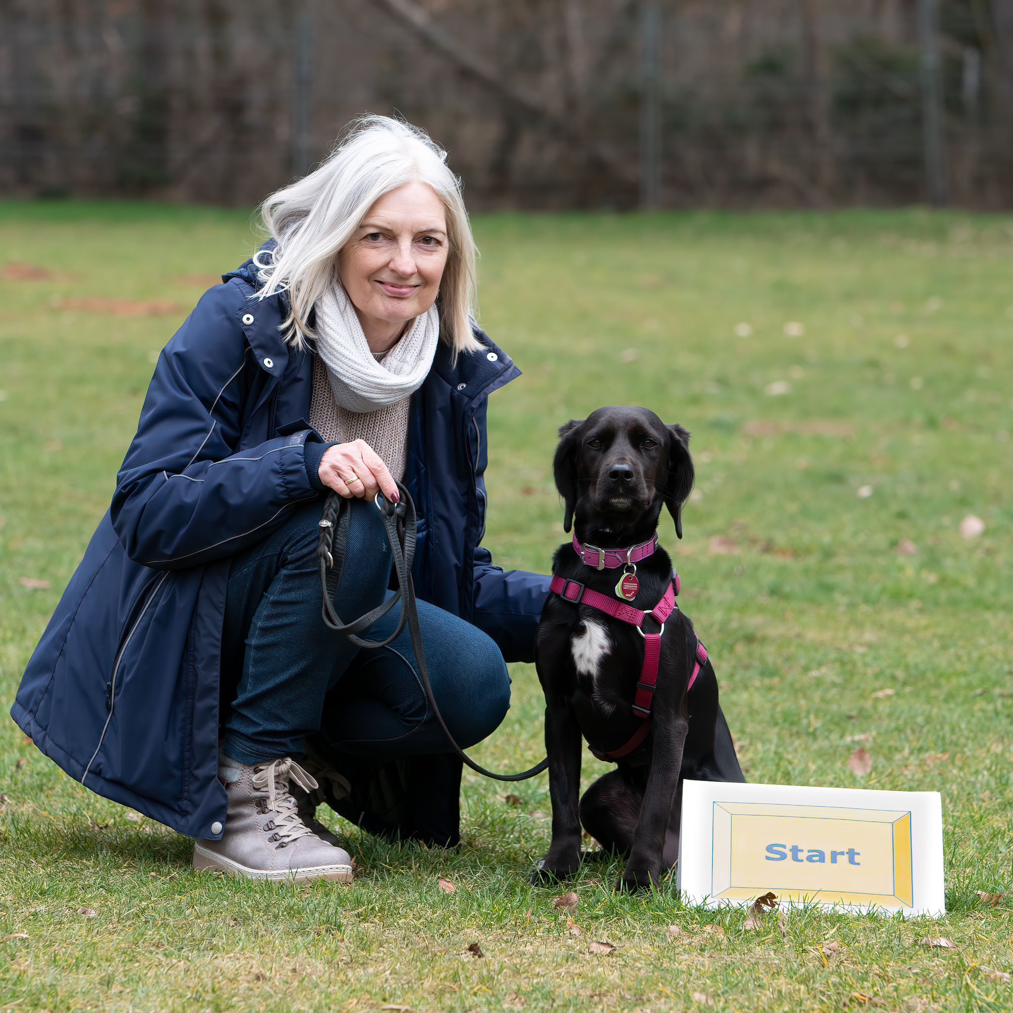 Christine Vogt mit Gemma