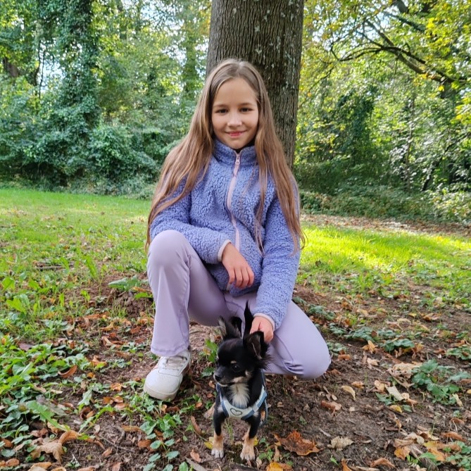 Emilia Born mit Winnie